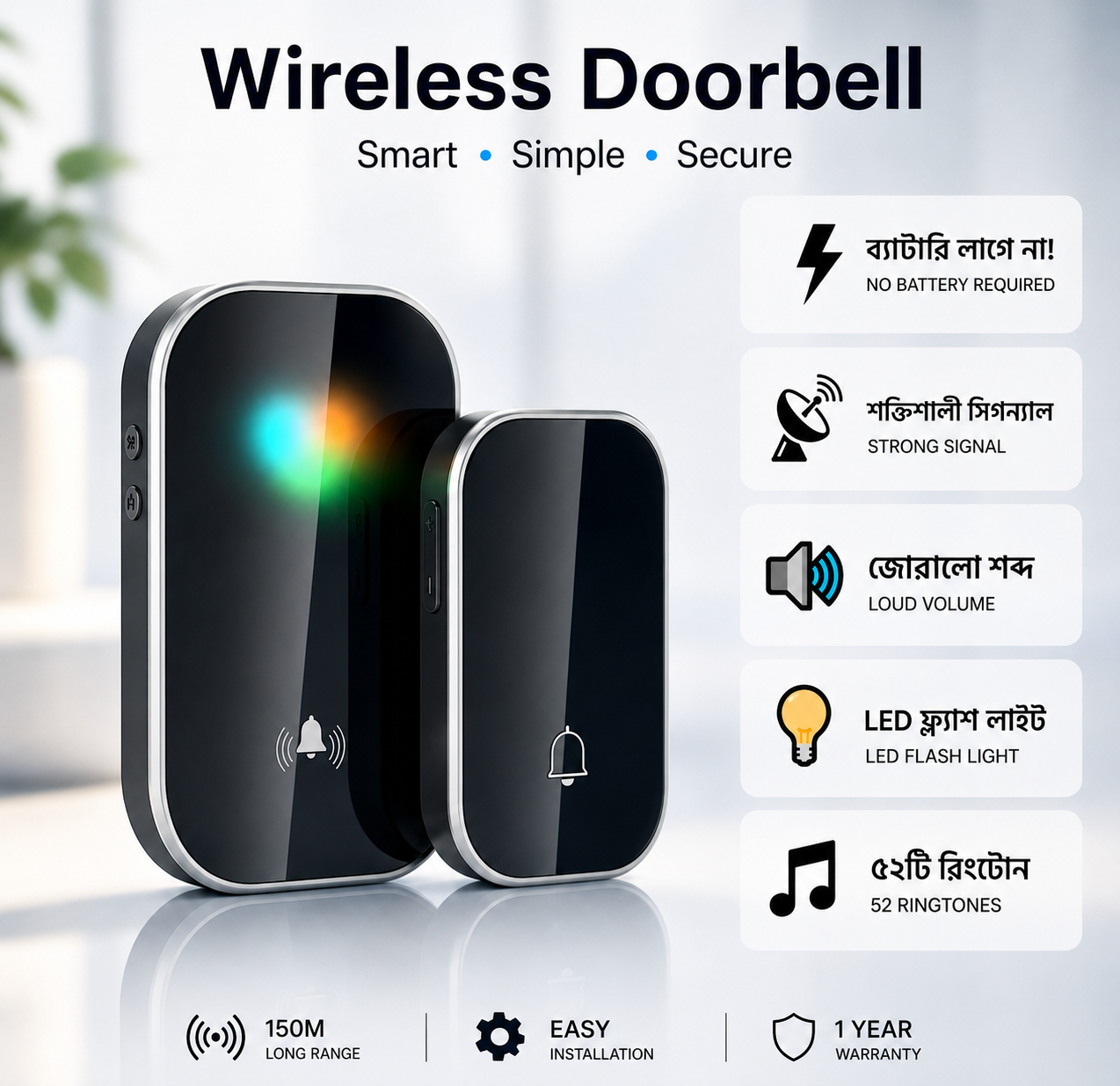 Smart Wireless Doorbell
